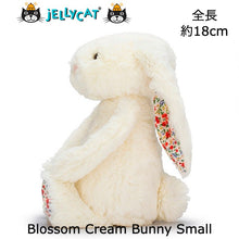 画像をギャラリービューアに読み込む, 【Jellycat Blossom Cream Bunny Small】ジェリーキャット 白 クリーム 花柄 うさぎ ぬいぐるみ