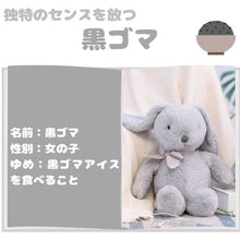 画像をギャラリービューアに読み込む, 【toffee】トフィー カフェからやってきたうさぎのぬいぐるみ