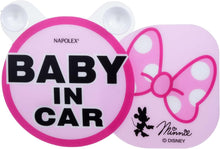 画像をギャラリービューアに読み込む, スイングメッセージ BABY IN CAR 揺れる マスコットボード 【赤ちゃん乗っています】ディズニー ライセンス 【ミッキーマウス】【ミニーマウス】【ベビーミッキー】 【くまのプーさん】NAPOLEX ナポレックス