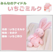 画像をギャラリービューアに読み込む, 【toffee】トフィー カフェからやってきたうさぎのぬいぐるみ