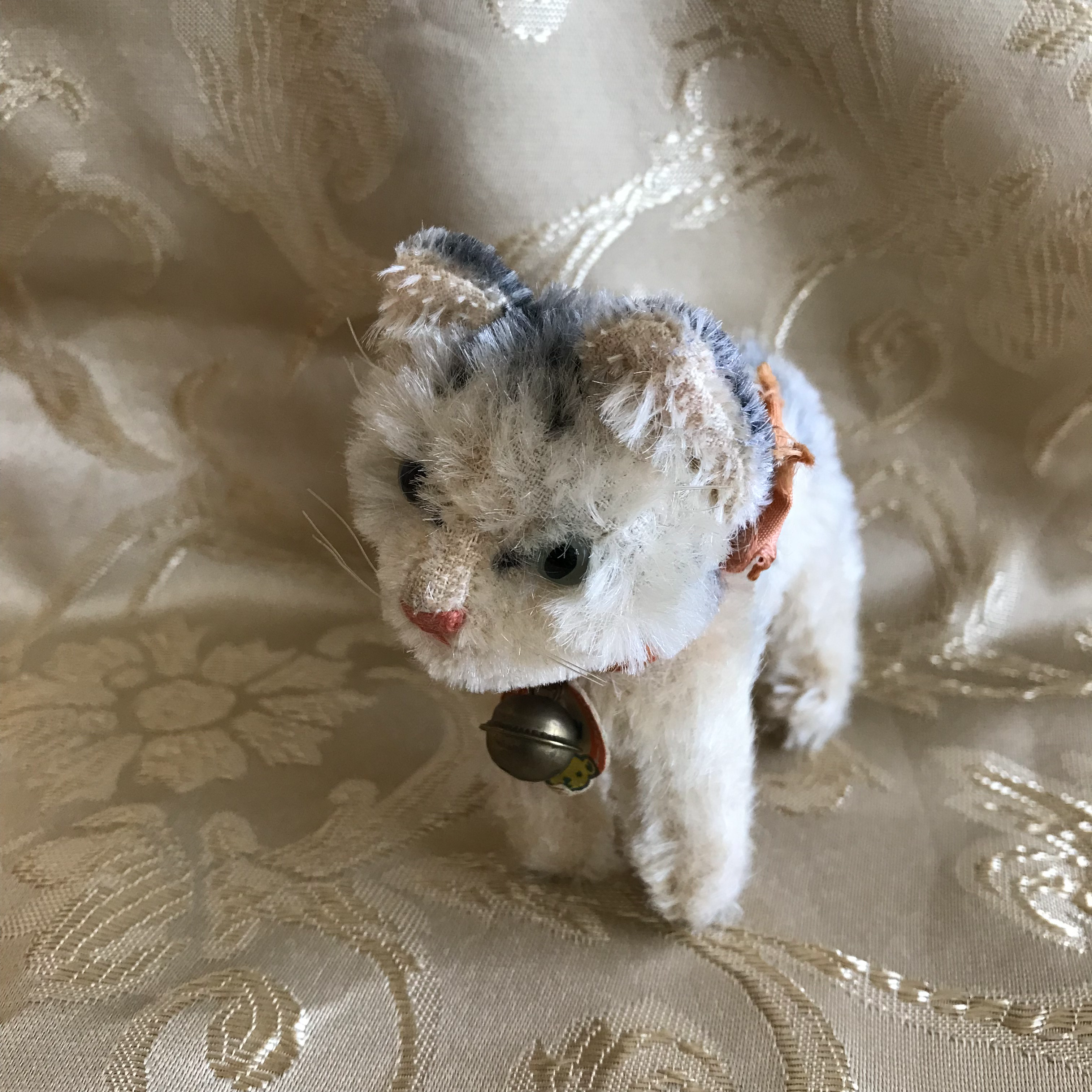 Tabby steiff cat ヴィンテージ アンティーク シュタイフ テディベア Tabby steiff cat ヴィンテージ アンティーク シュタイフ テディベア
