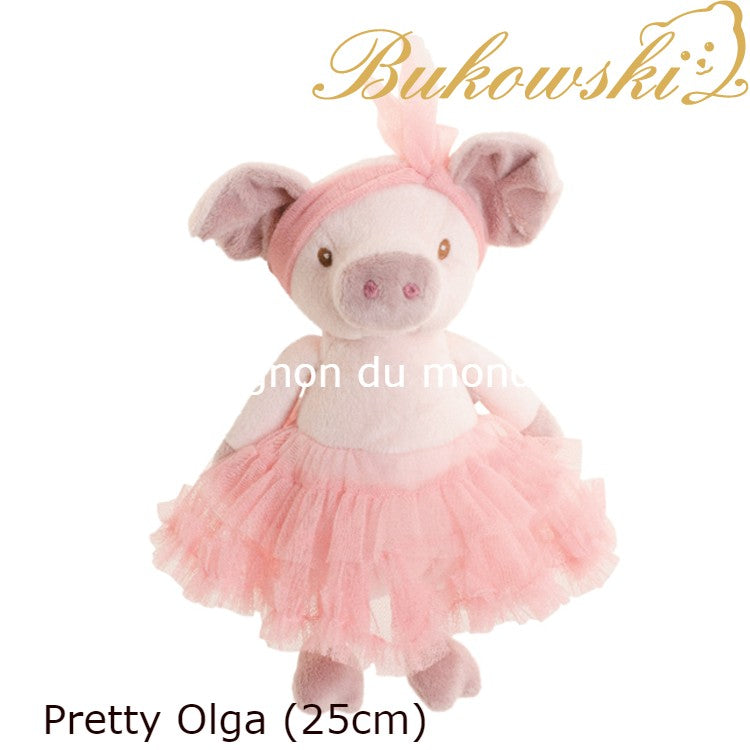 新品 タグ有 希少  ブタ バレリーナ ぬいぐるみ Bukowski Olga】サイズ選べる ブコウスキー Piggy Ballerina バレエ