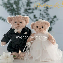 画像をギャラリービューアに読み込む, 【Bulowski Wedding Bears】ブコウスキー ウェディングベア ペアぬいぐるみ