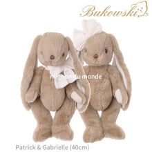 画像をギャラリービューアに読み込む, 【Bukowski Patrick & Gabrielle】ブコウスキー ふわふわもっちり うさぎさんぬいぐるみ