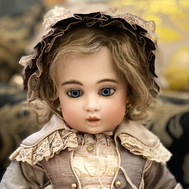 Bru Jne circle dot ブリュ　ジュン　サークルドット　アンティークビスクドール　アンティー クドール antique doll