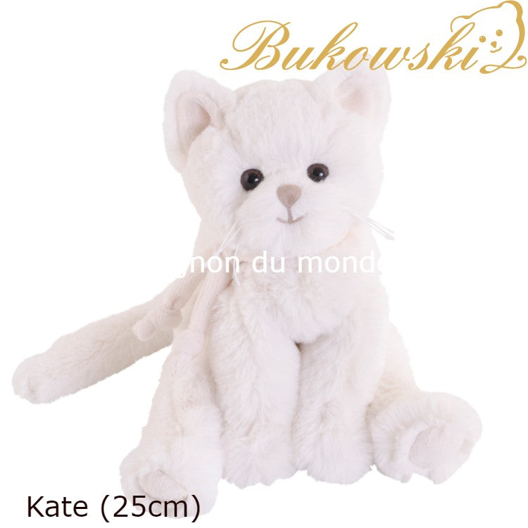 bukowski ねこちゃんぬいぐるみ Bukowski ブコウスキー 猫 ねこ ぬいぐるみ – mignon du monde
